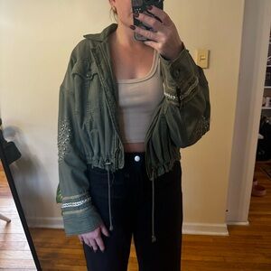 Free people cropped jacket